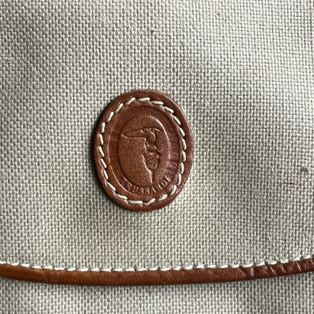 Trussardi Tan and Cream Women's Bag - Picture 3 of 9